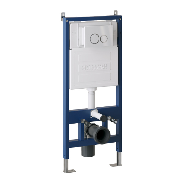 Клавиша смыва Grossman Galaxy 700.K31.01.000.000 белая глянцевая